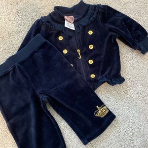 Infant Velour track suit